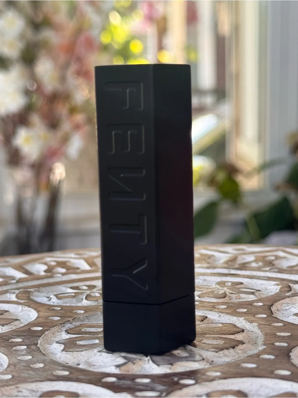 Fenty Beauty Icon Semi Matte Lipstick Danger Dancr Matte Black Case New